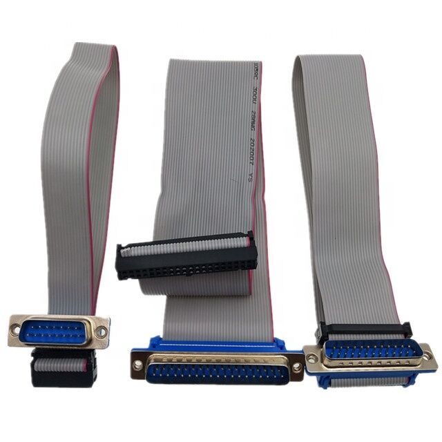1.27mm Pitch 30AWG Gold-plated IDC Connector Flexible Flat Ribbon Cable voor elektronica