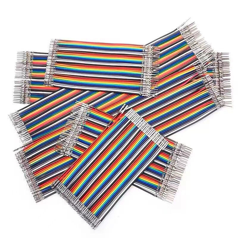 Op maat gemaakte Rainbow Harness Flat Ribbon Cable met PVC-isolatie en 1.27mm Pitch IDC-connectoren