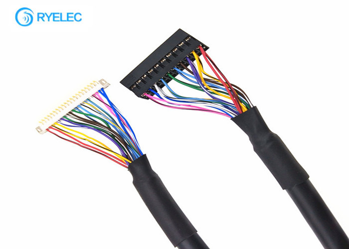 2*10 speldlcd Lvds de Terminal van de de Speldgolfplaat van Kabel df19g-jaren '20-1C 20 aan Dupont 2mm Hoogte 2 Rijen