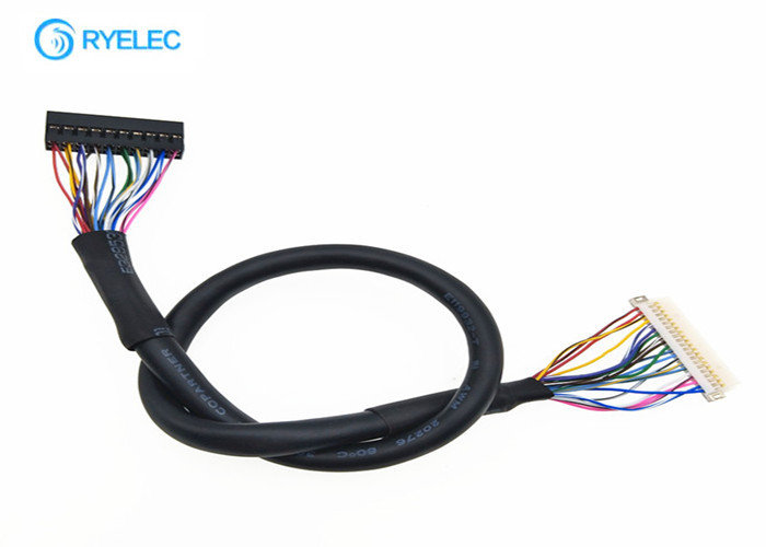 2*10 speldlcd Lvds de Terminal van de de Speldgolfplaat van Kabel df19g-jaren '20-1C 20 aan Dupont 2mm Hoogte 2 Rijen