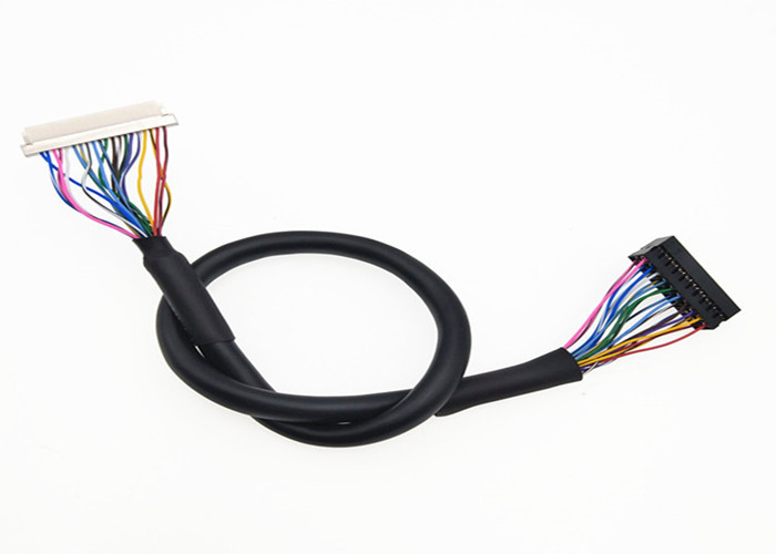 2*10 speldlcd Lvds de Terminal van de de Speldgolfplaat van Kabel df19g-jaren '20-1C 20 aan Dupont 2mm Hoogte 2 Rijen