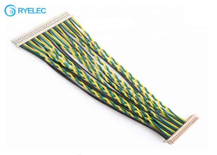 30 de Assemblage df14-jaren '30-1.25C van de Speldlvds Kabel aan de Schakelaarweefgetouw van  DF13-40P Lcd met UL1061
