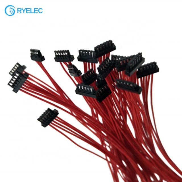 Hirose DF52-5P-0.8C 5 Pin Connector Wire Harness with 32AWG Wire and Customized Length Cable Assembly