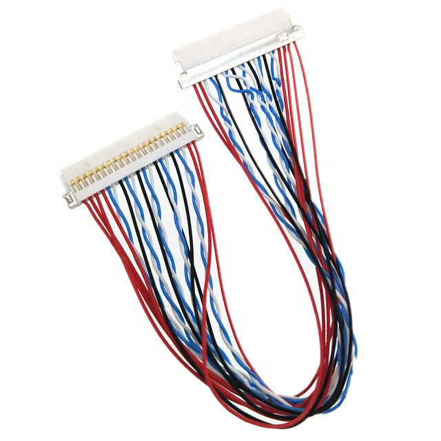 Fabrieksaanpassing Hirose 20pin Df19-20s-1c tot Df19-20s-1c Shell Wiring Harness DF19 Series 1 Spacing Lvds Conversion Cable