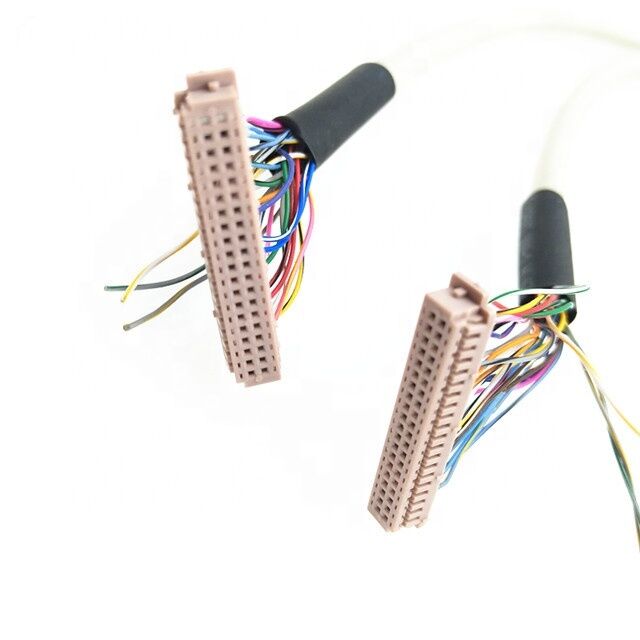 Warm verkrijgen 1.25mm Pitch HRS DF13 40pin EDP kabel tot 1mm Pitch JAE FI-X30 30pin LCD LVDS kabel assemblage