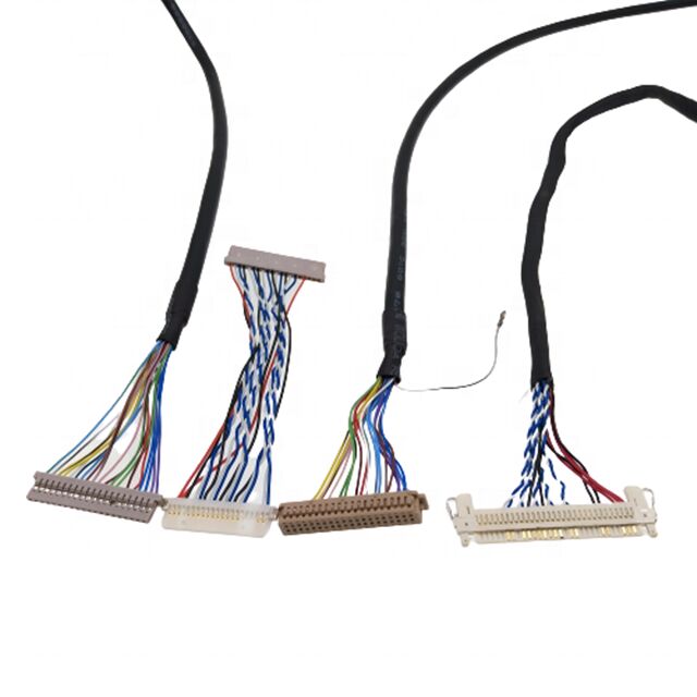Lvds-draadbanden en micro-coaxiële kabelassemblage Lvds-draadbanden/Lvds-kabelgroothandelsprijs