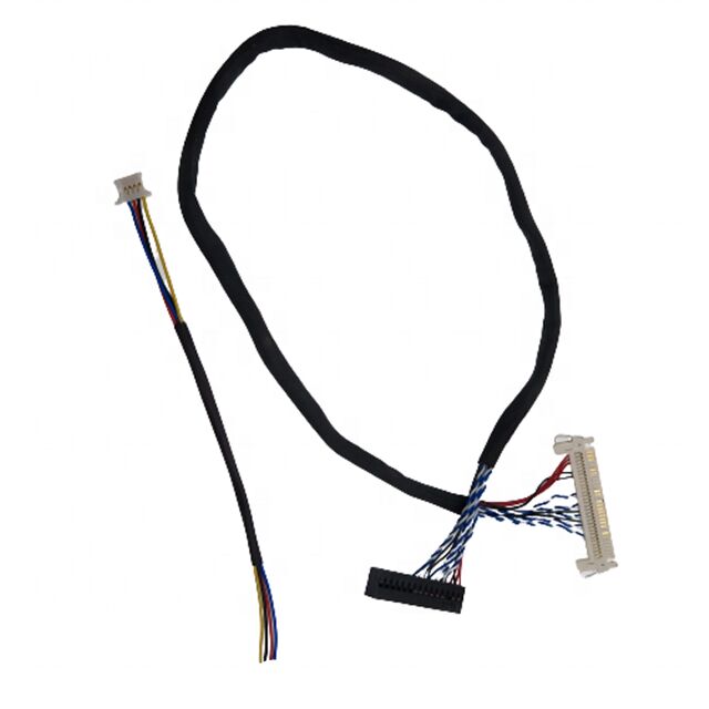 Lvds-draadbanden en micro-coaxiële kabelassemblage Lvds-draadbanden/Lvds-kabelgroothandelsprijs