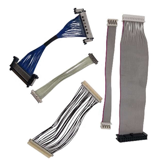 Lvds-draadbanden en micro-coaxiële kabelassemblage Lvds-draadbanden/Lvds-kabelgroothandelsprijs