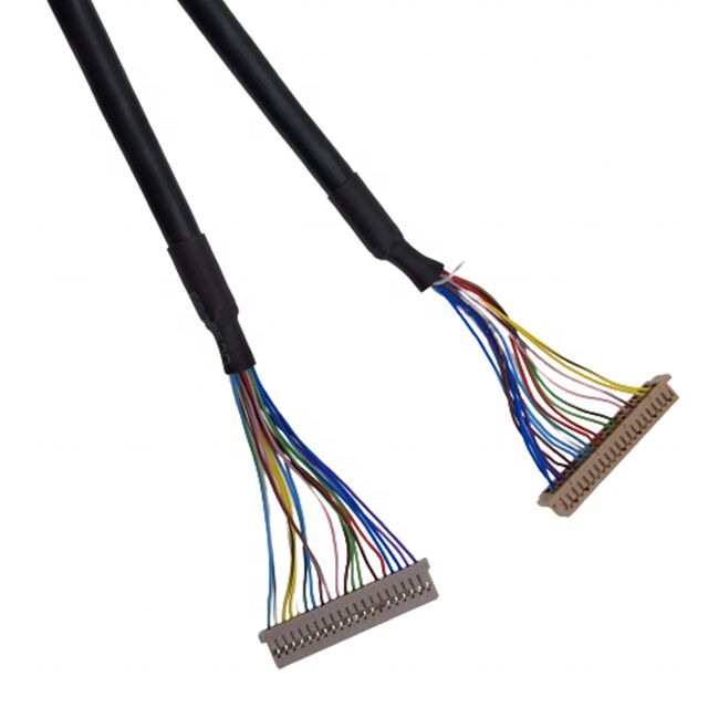 Lvds-draadbanden en micro-coaxiële kabelassemblage Lvds-draadbanden/Lvds-kabelgroothandelsprijs