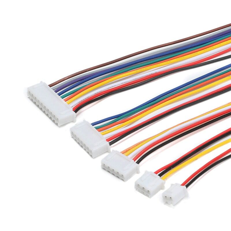RY Cable Terminal Wire Harness Jst SH MX GH Zh Ph Eh Xh VH 2.54mm Pitch 2pin 3pin 4pin 5ppin 6pin 7pin 8Pin Connector