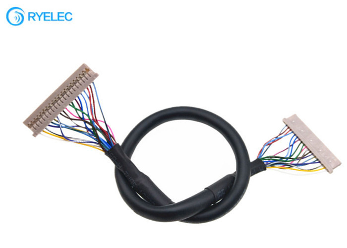 Df14 aan Laptop van Df14 Coaxia de Kabel 20p van Lvds aan 20 Speld  voor Vliegtuigen Met afstandsbediening
