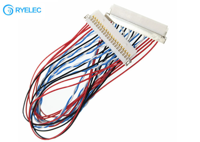DF19-jaren '20-1c die Shell de Omzettingskabel van Lvds van de Uitrustingsdf19 Reeks voor Lcd Monitor telegraferen