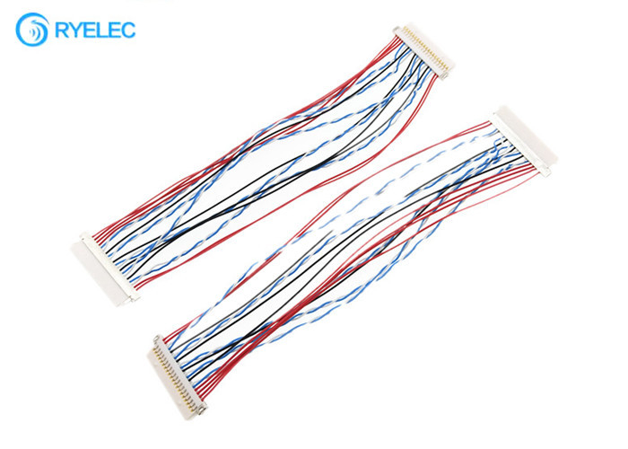DF19-jaren '20-1c die Shell de Omzettingskabel van Lvds van de Uitrustingsdf19 Reeks voor Lcd Monitor telegraferen