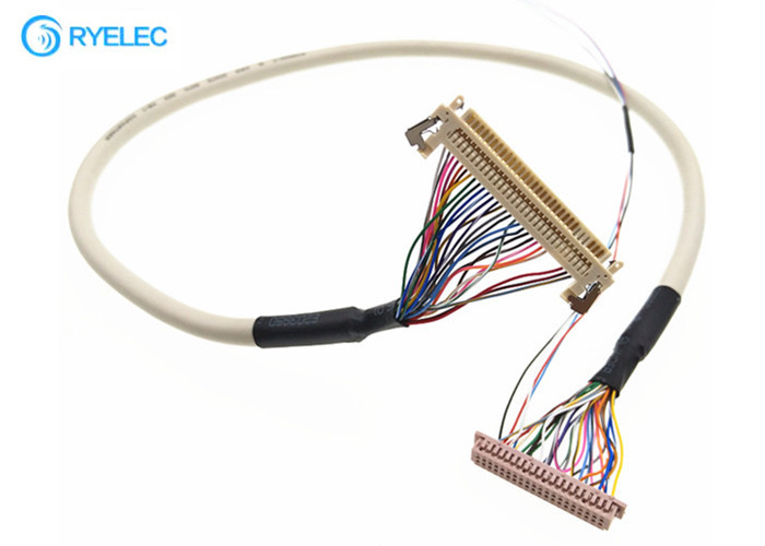 Het Gesloten Type 30PIN van JAE FI-X30HL aan de Kabel van  DF13 40pin Lvds voor de Geleide Comité Video van TV
