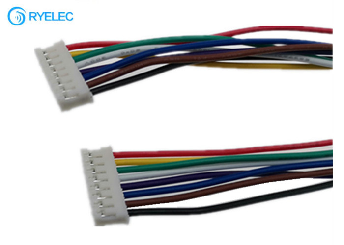 Blue Insulation Color Custom Wire Harness with 2.54mm Contact Pitch for Heavy Duty Power Supply