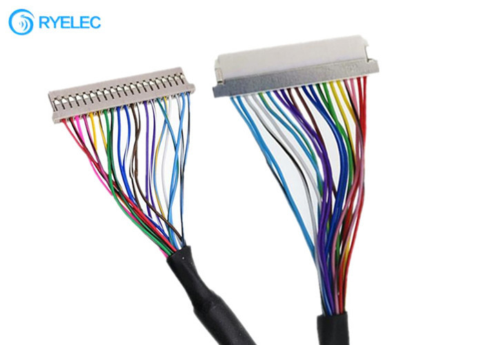20pin 1.0mm Hoogte DF14 aan de Schakelaarlvds Kabel van DF19  voor het Ontdoen van van Machine met UL20276