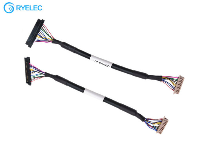 Verdraaide Paren 20pin JAE FI-S20S aan de Kabel van 20P u DF13-20DS-1.25C 1.25MM LVDS LCD voor Monitor