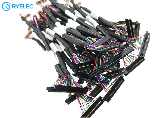 Verdraaide Paren 20pin JAE FI-S20S aan de Kabel van 20P u DF13-20DS-1.25C 1.25MM LVDS LCD voor Monitor