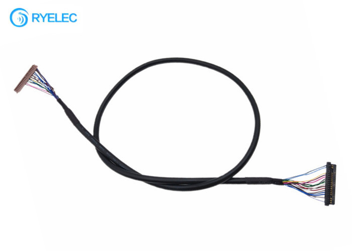 OEM ODM 40PIN  DF13-40DS-1.25C aan 20PIN JAE FI-S20S met de Kabel van Jasjelvds voor Digitaal