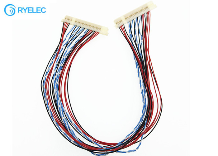 De  df19-jaren '30-1C 30 P Lvds Kabel aan Lcd het Scherm leidde de Verdraaide Draad van het Convertorsignaal 30AWG