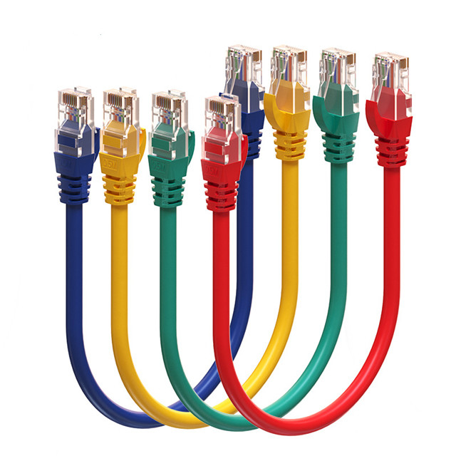 De vlakke van het het Netwerkflard van Cat5E Cat6 van het Koordethernet Kabel 3M Rj 45