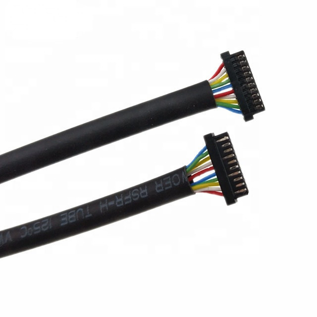 Ul1571 32 AWG-Douaneuitrusting 0.8mm Hoogte 10 de Kabel van Spelddf52-10p-0.8c  pvc