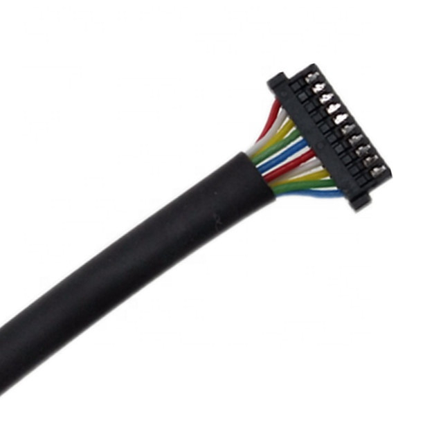 Ul1571 32 AWG-Douaneuitrusting 0.8mm Hoogte 10 de Kabel van Spelddf52-10p-0.8c  pvc
